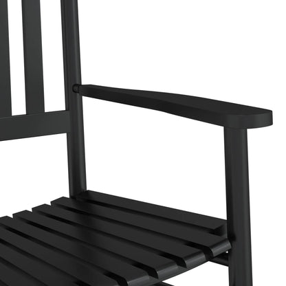 Schommelstoelen 2 St Met Inklapbare Tafel Populierenhout 1