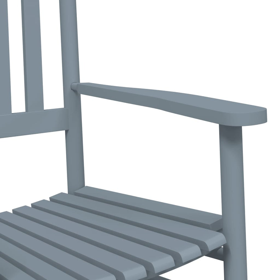 Schommelstoelen 2 St Met Inklapbare Tafel Populierenhout 1