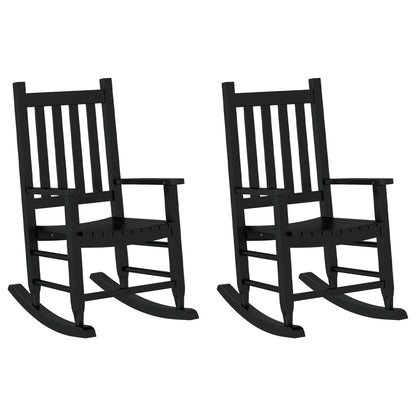Schommelstoelen Voor Kinderen Massief Populierenhout 2