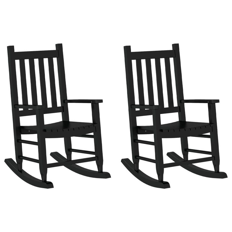Schommelstoelen Voor Kinderen Massief Populierenhout 2