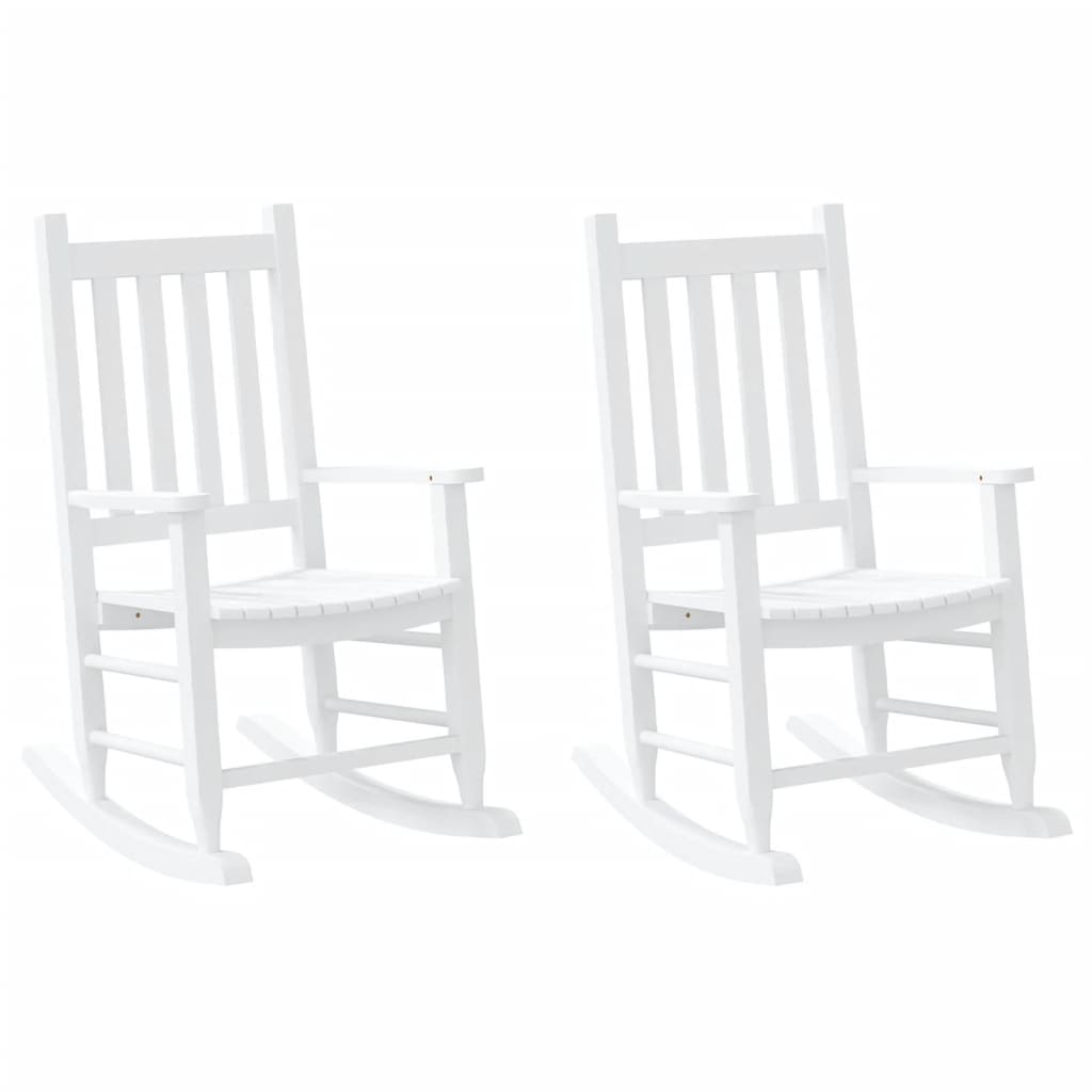 Schommelstoelen Voor Kinderen Massief Populierenhout 2