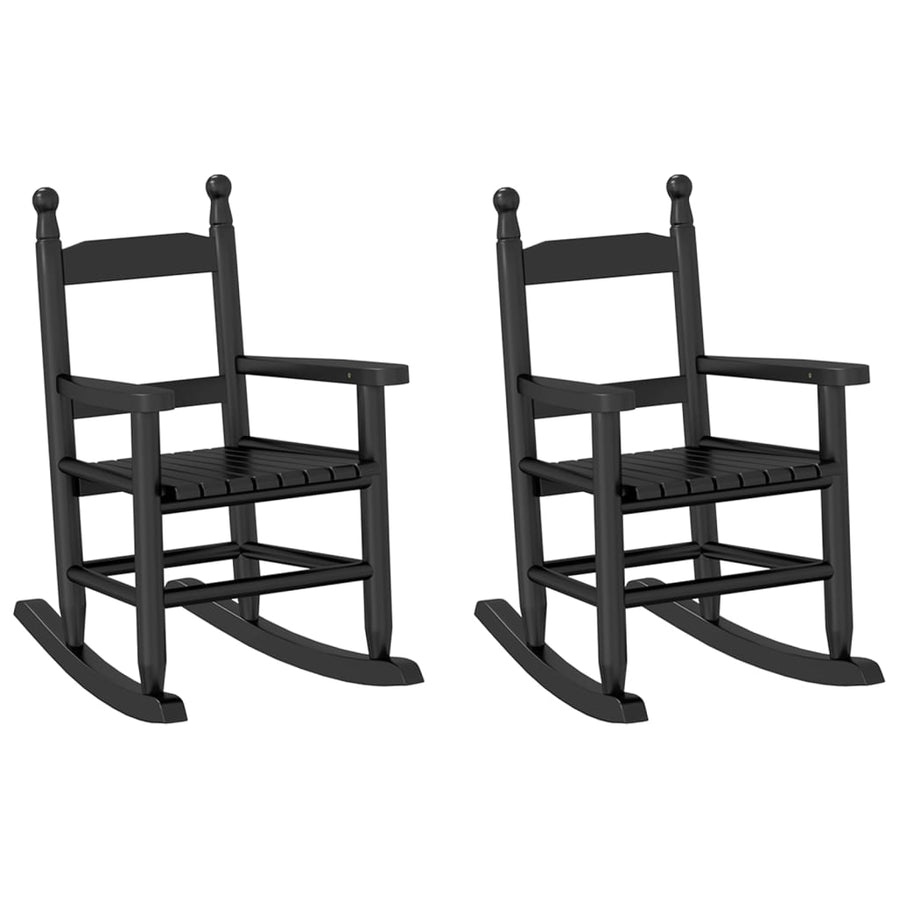 Schommelstoelen Voor Kinderen Massief Populierenhout 2