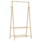 Kledingrek bamboe 96x45,5x150,5 cm