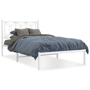 Bedframe metaal wit 100x190 cm
