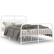 Bedframe metaal wit 140x200 cm