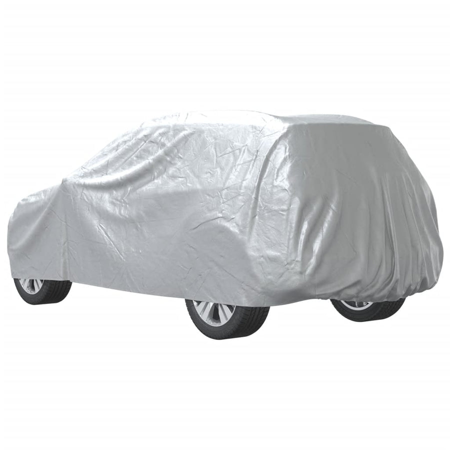 Autohoes voor SUV met gespriemen M volledig zilverkleurig