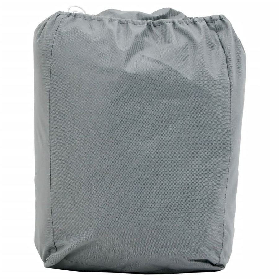 Autohoes voor SUV M nonwoven stof volledig grijs