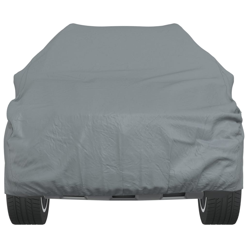 Autohoes voor SUV M nonwoven stof volledig grijs
