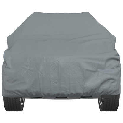 Autohoes voor SUV M nonwoven stof volledig grijs
