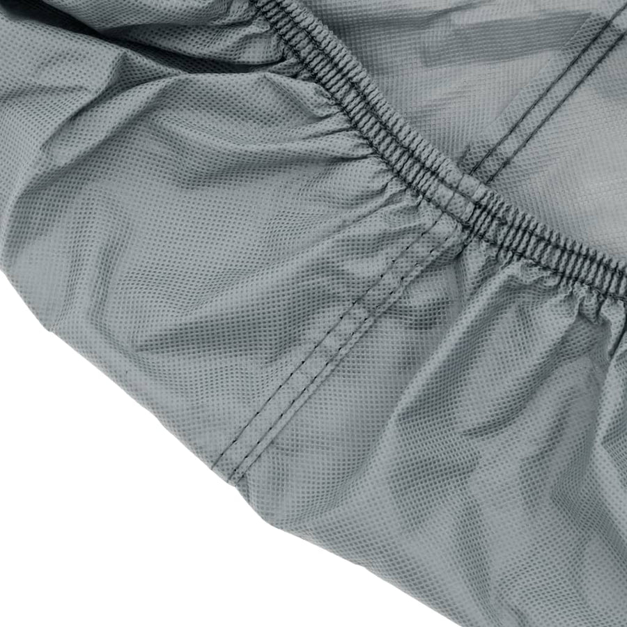 Autohoes voor SUV M nonwoven stof volledig grijs