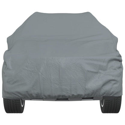 Autohoes voor SUV L nonwoven stof volledig grijs