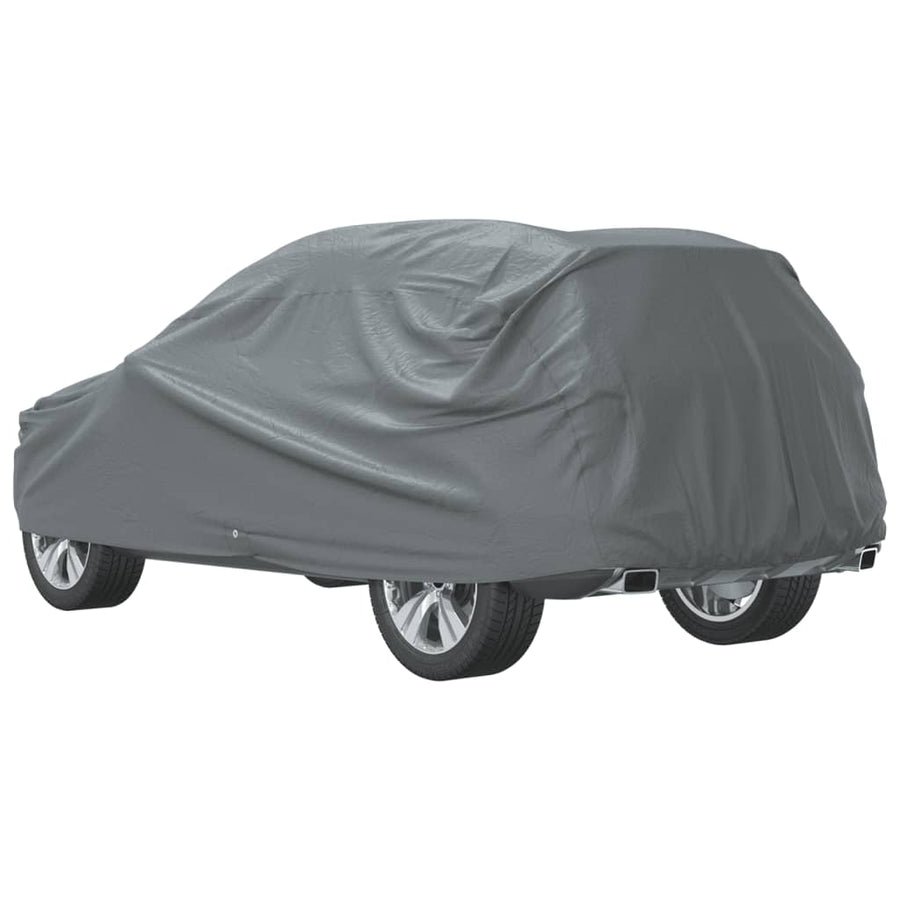 Autohoes voor SUV XL nonwoven stof volledig grijs