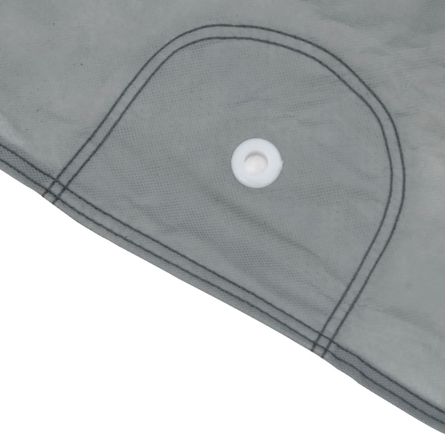 Autohoes voor SUV XL nonwoven stof volledig grijs
