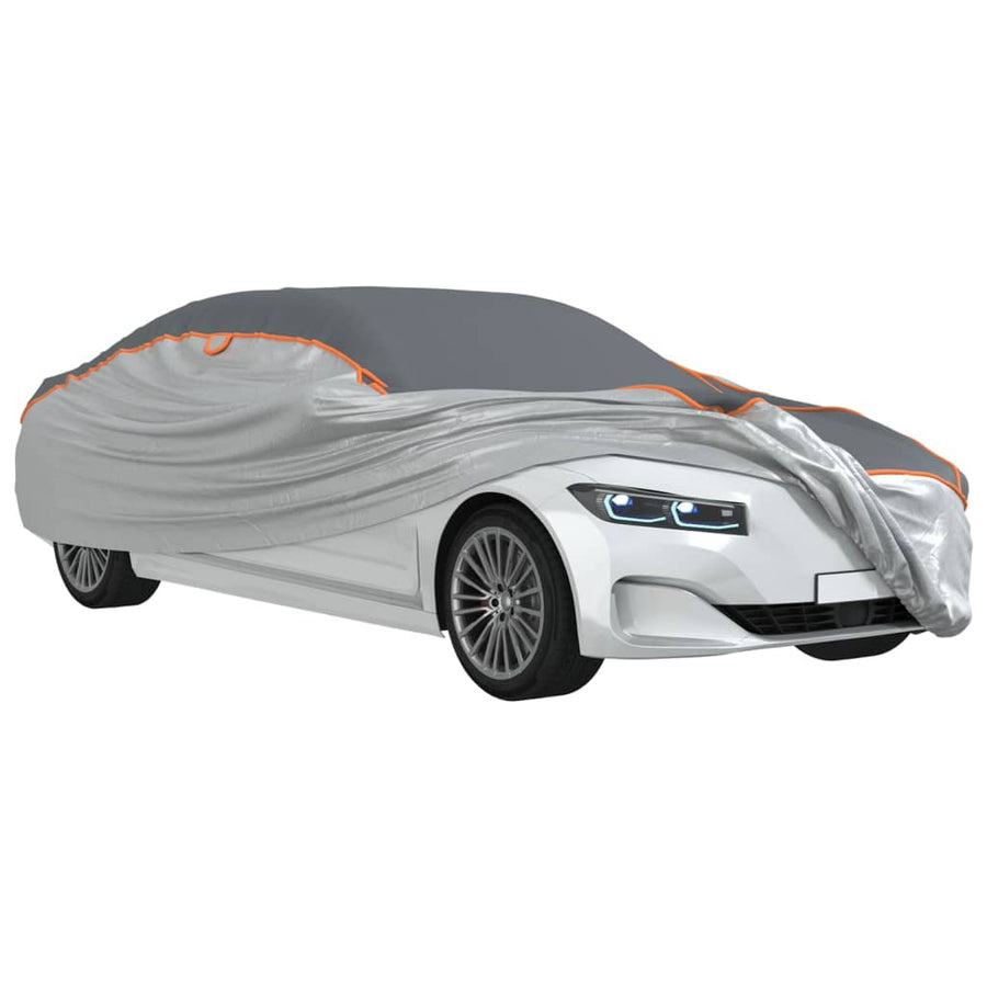 Autohoes voor sedan hagelbescherming S zilverkleurig en grijs