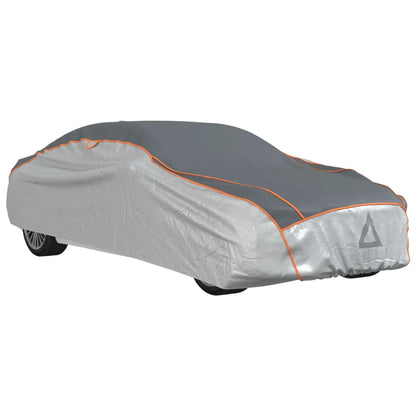 Autohoes voor sedan hagelbescherming XL zilverkleurig en grijs