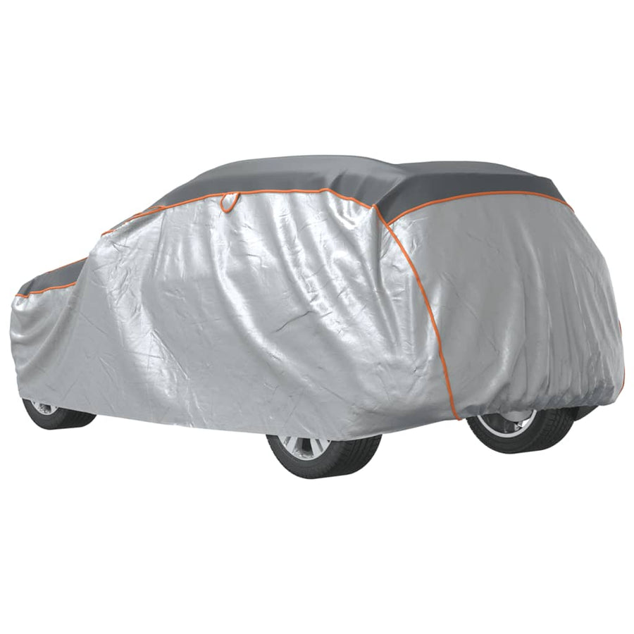 Autohoes voor SUV hagelbescherming L zilverkleurig en grijs
