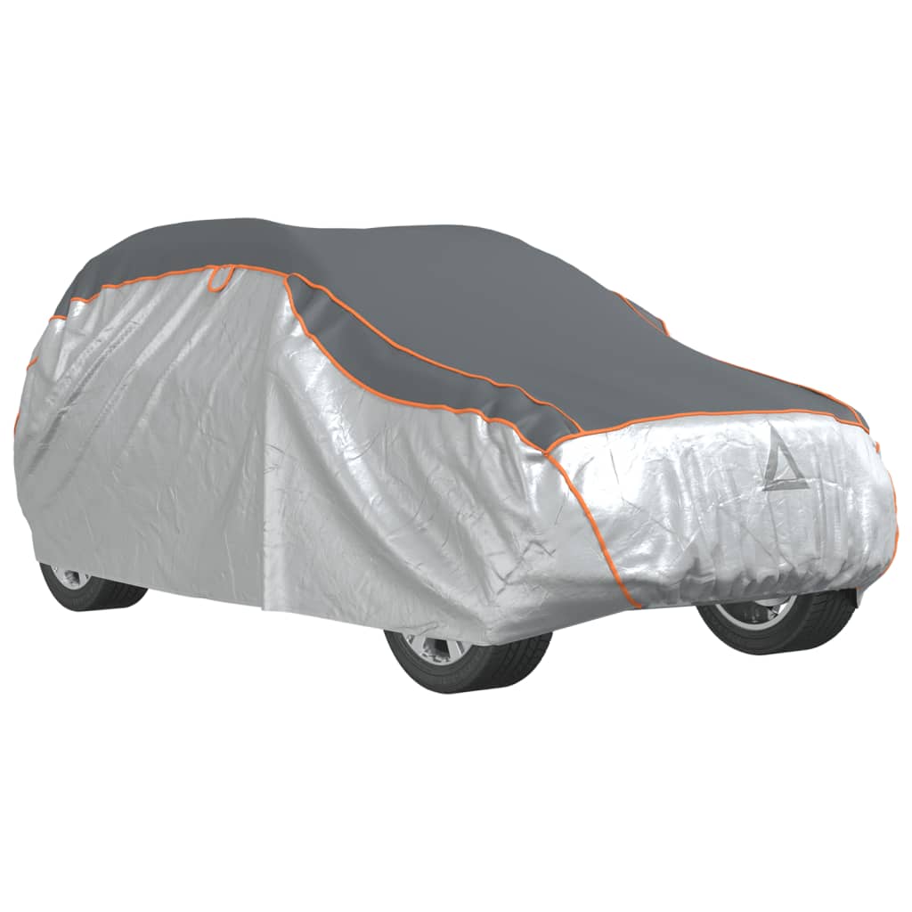 Autohoes voor SUV hagelbescherming XL zilverkleurig en grijs