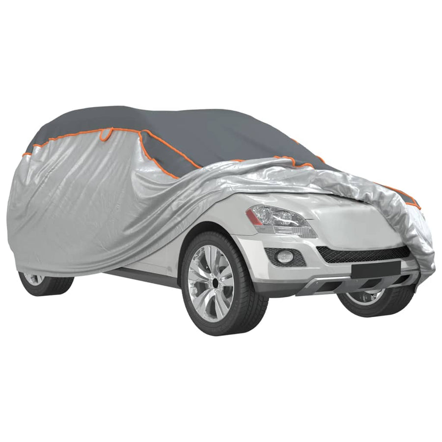 Autohoes voor SUV hagelbescherming XL zilverkleurig en grijs