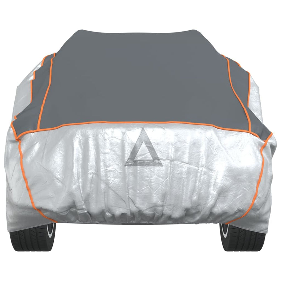 Autohoes voor SUV hagelbescherming XL zilverkleurig en grijs
