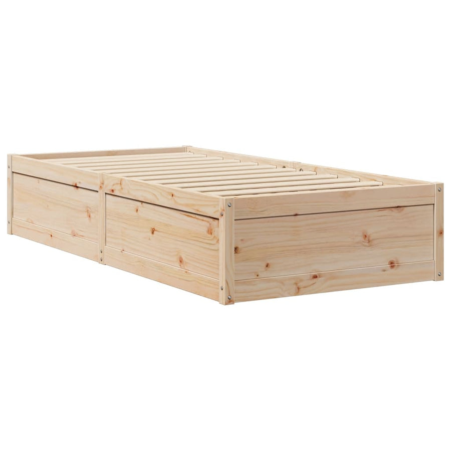 Bedframe 90x190 cm massief grenenhout