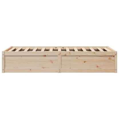 Bedframe 90x190 cm massief grenenhout