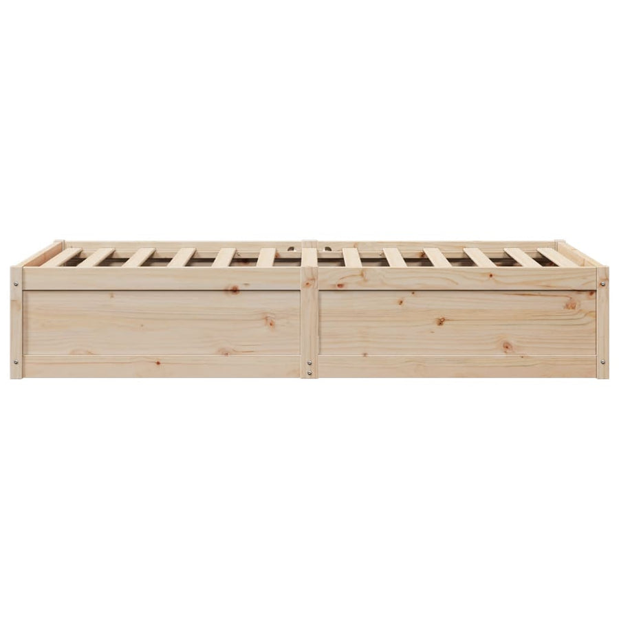 Bedframe 90x190 cm massief grenenhout