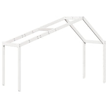 Kinderbedhuisje 203X80,5X142 Cm Massief Grenenhout 203 x 80.5 x 142 cm Wit