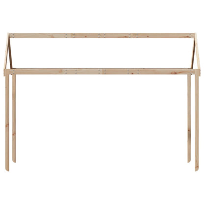 Kinderbedhuisje 217x85,5x154 cm massief grenenhout