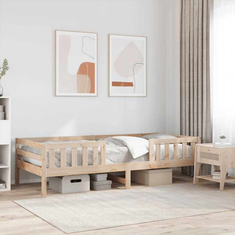 Bedframe massief grenenhout 90x200 cm