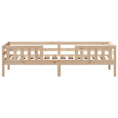 Bedframe massief grenenhout 90x200 cm