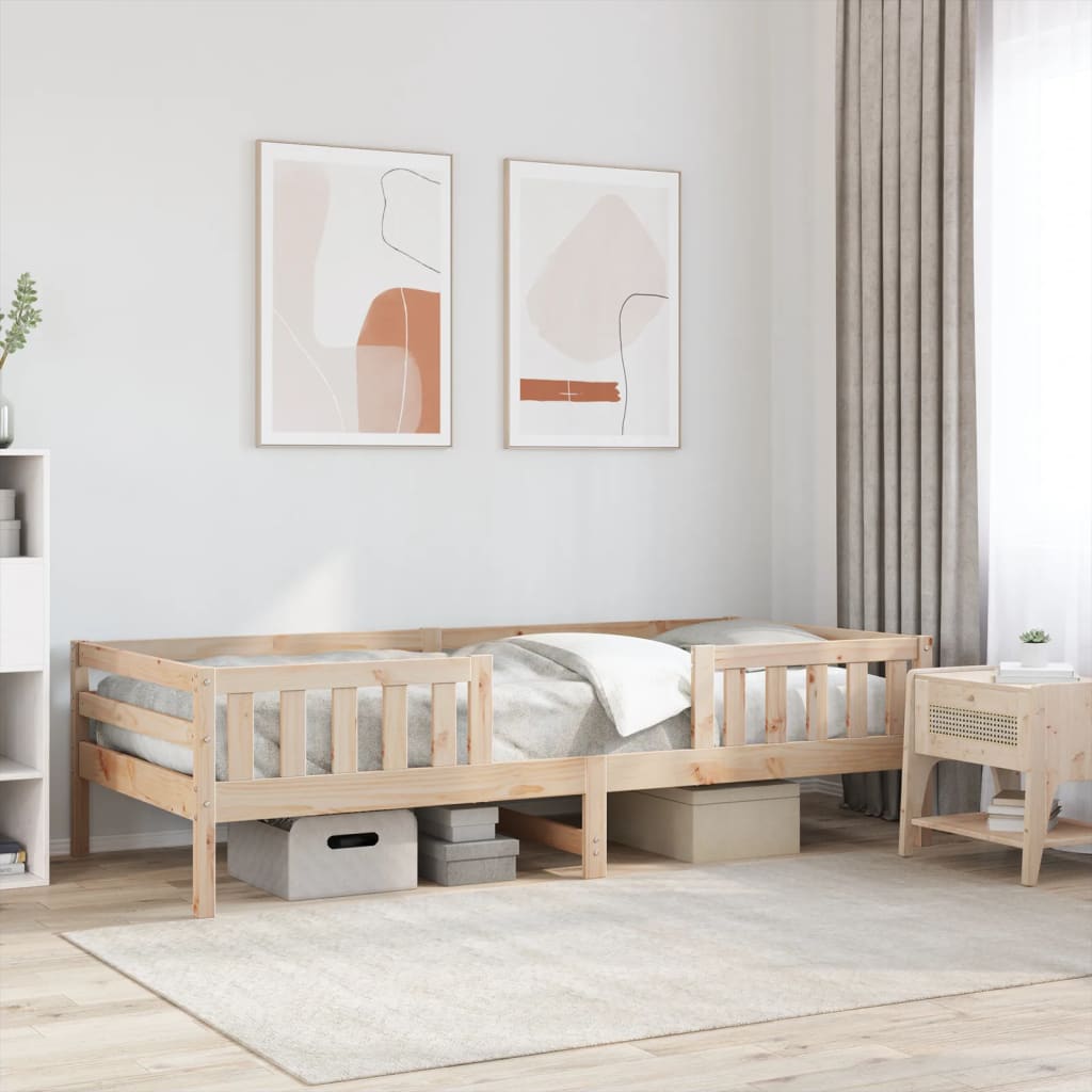 Bedframe 90x190 cm massief grenenhout