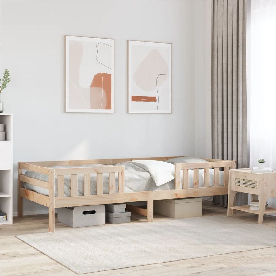 Bedframe 90x190 cm massief grenenhout