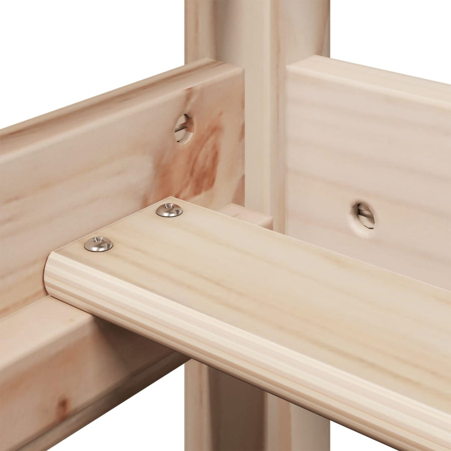Bedframe 90x190 cm massief grenenhout