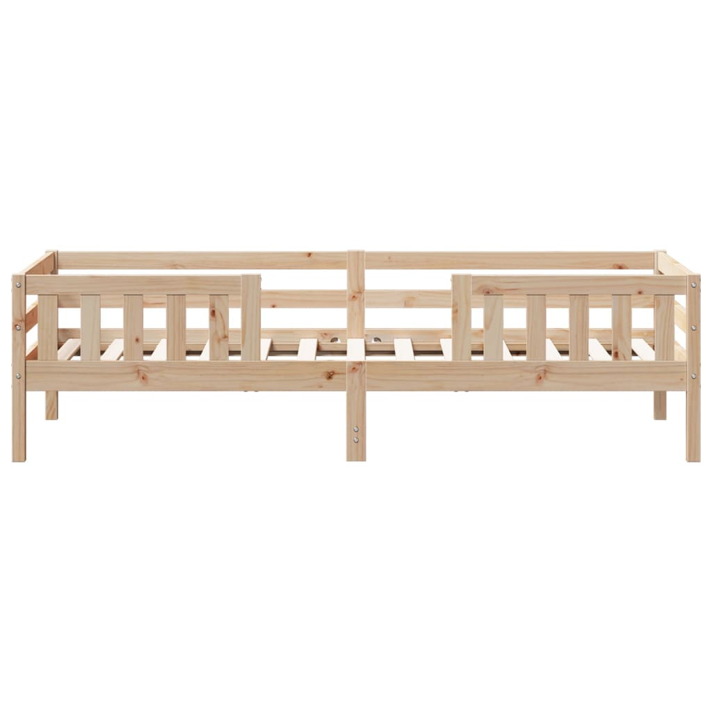 Bedframe massief grenenhout 75x190 cm