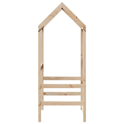 Kinderbedhuisje 98x70x176,5 cm massief grenenhout