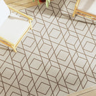 Indoor Outdoor Low Pile Rug 190x300 cm Multicolour