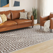 Vloerkleed 190x300 cm meerkleurig binnen buiten laagpolig
