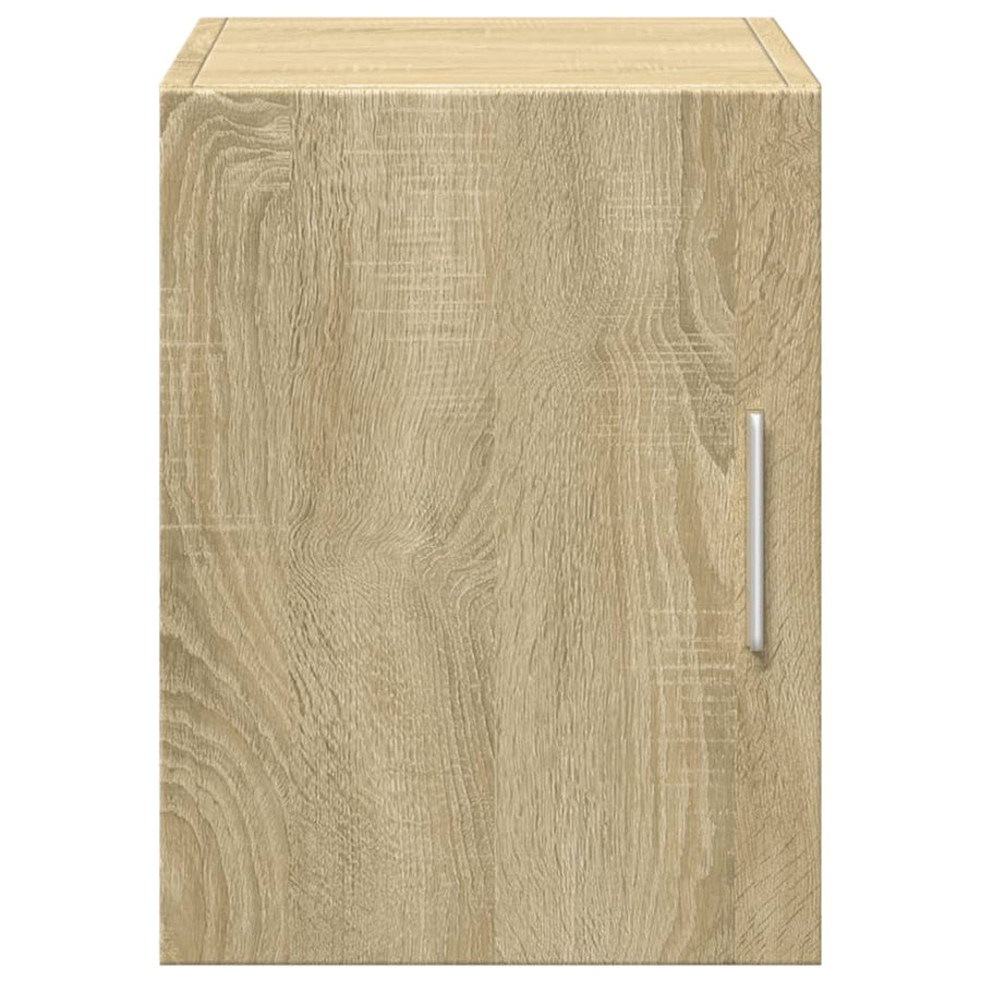 Wandkast 30x42,5x40 cm bewerkt hout sonoma eikenkleurig