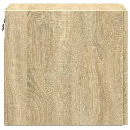 Wandkast 30x42,5x40 cm bewerkt hout sonoma eikenkleurig