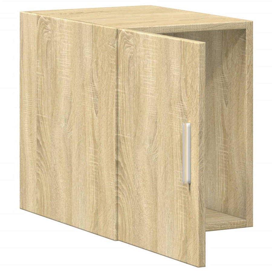 Wandkast 30x42,5x40 cm bewerkt hout sonoma eikenkleurig
