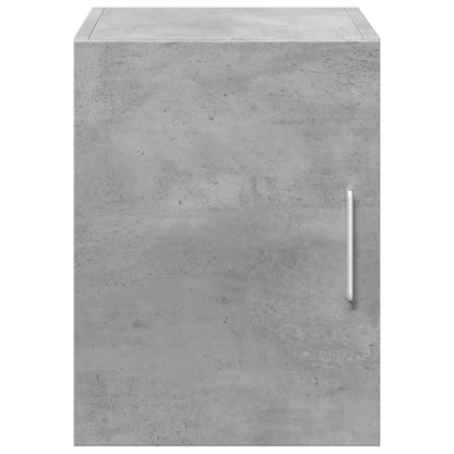 Wandkast 30x42,5x40 cm bewerkt hout betongrijs