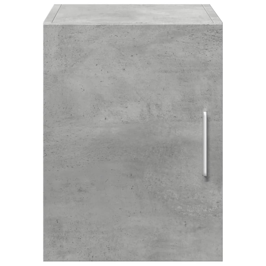 Wandkast 30x42,5x40 cm bewerkt hout betongrijs