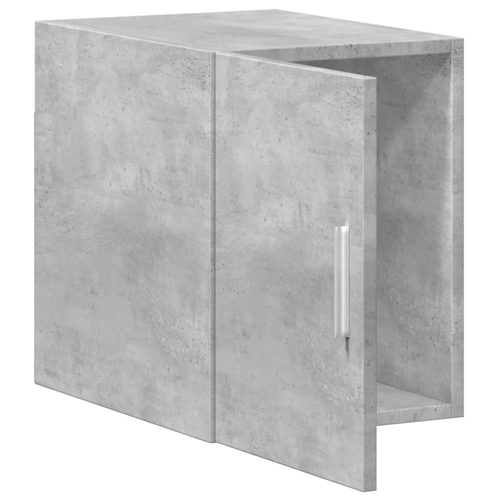 Wandkast 30x42,5x40 cm bewerkt hout betongrijs