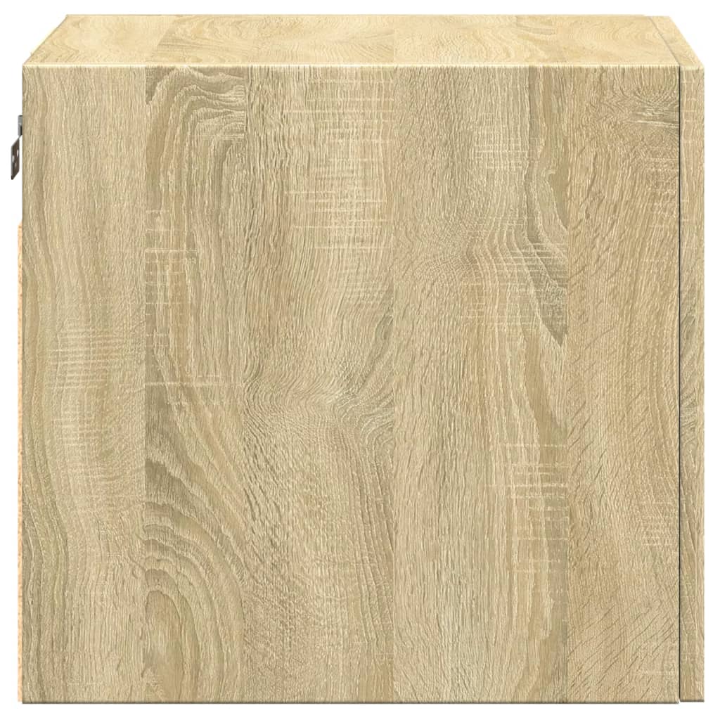Wandkast 40X42,5X40 Cm Bewerkt Hout Kleurig Sonoma eiken