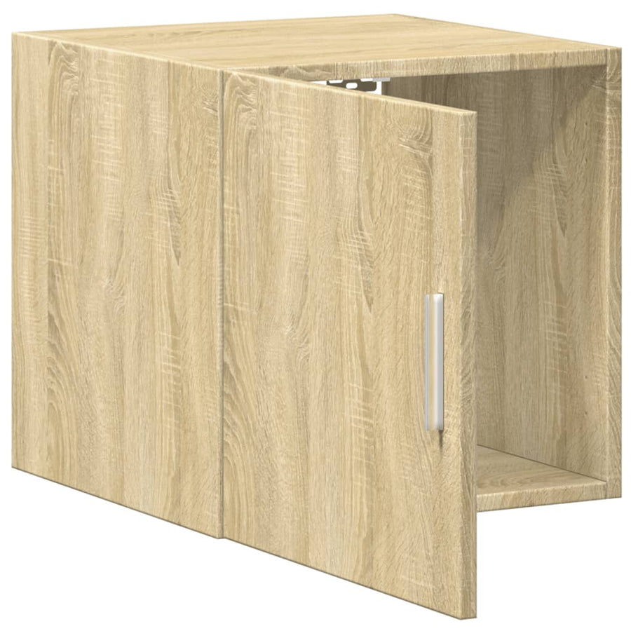 Wandkast 40X42,5X40 Cm Bewerkt Hout Kleurig Sonoma eiken