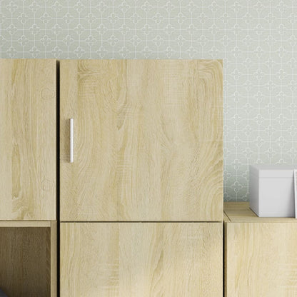 Wandkast 40X42,5X40 Cm Bewerkt Hout Kleurig Sonoma eiken