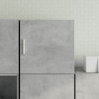 Wall Cabinet 40X42.5X40 Cm Treated Wood Concrete Grey