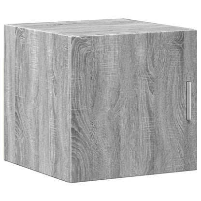Wandkast 40x42,5x40 cm bewerkt hout grijs sonoma