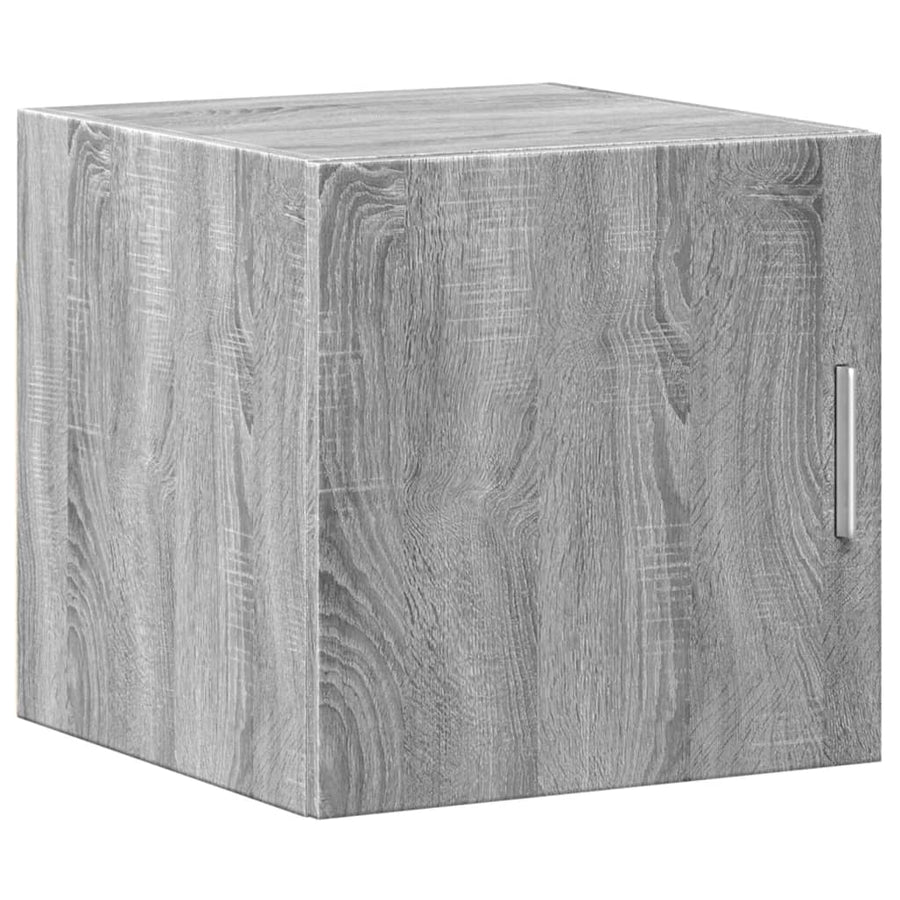 Wandkast 40x42,5x40 cm bewerkt hout grijs sonoma