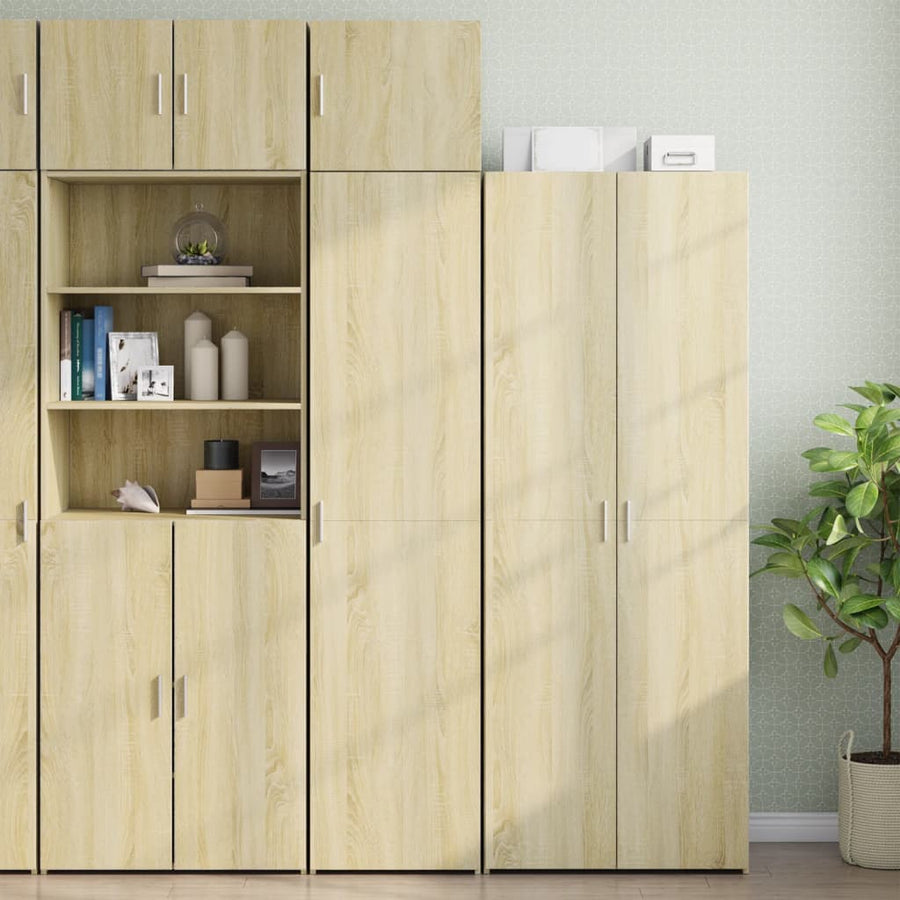 Wandkast 45X42,5X40 Cm Bewerkt Hout Kleurig Sonoma eiken